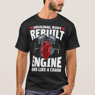 Original Körper wieder aufgebaut Motor zurück offe T-Shirt