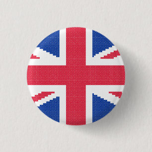 Original Kreuzstich-Designbuchse Button