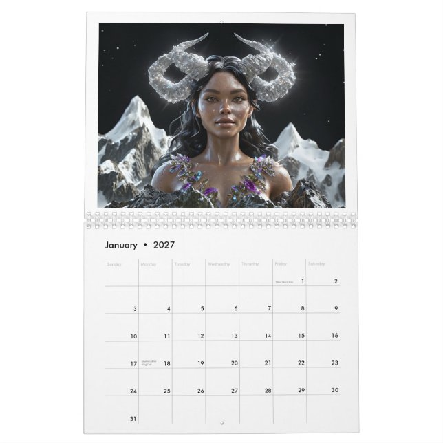 ORIGINAL-KUNSTKALENDER 2026  KALENDER (Jan 2027)