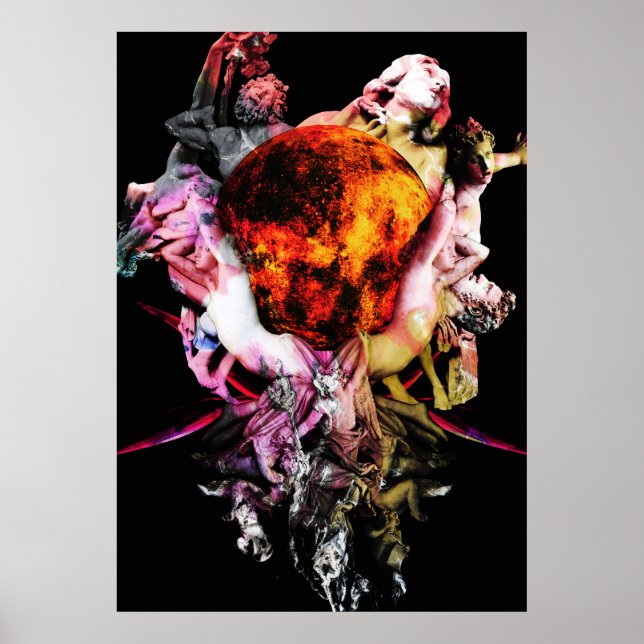 Original Kunstwerk Nr. 3 Poster (Vorne)