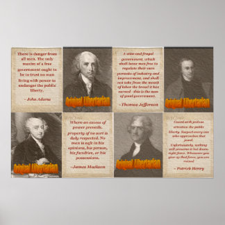 Original Libertaristen Poster