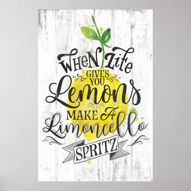ORIGINAL Limoncello Poster (Vorne)