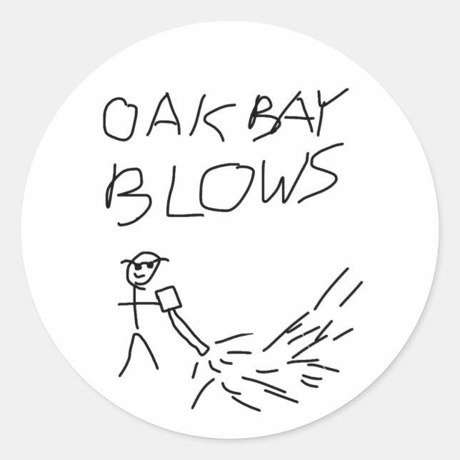 Original-Logo - Aufkleber (Vorderseite)