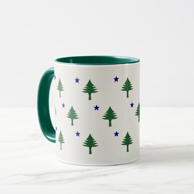 Original Maine-Flag-Tasse Tasse (Vorderseite Links)
