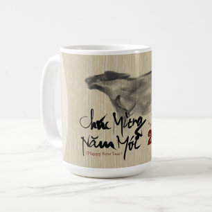 Original Malerei OX Vietnamesisch Neujahr 2021 LM Kaffeetasse