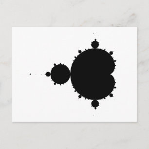 Original Mandelbrot Set 01 - Fraktal Postkarte