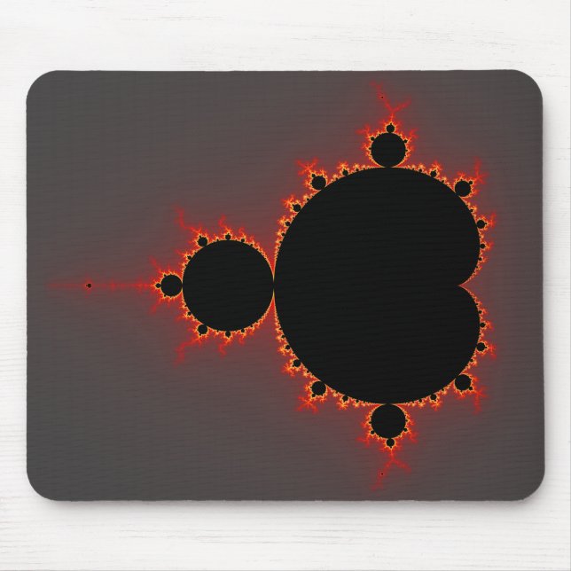 Original Mandelbrot Set - Fraktal Mousepad (Vorne)