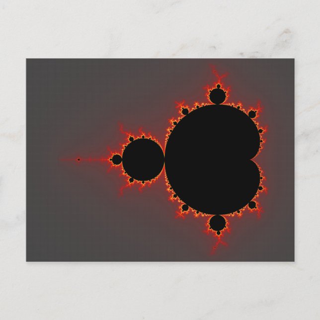 Original Mandelbrot Set - Fraktal Postcard Postkarte (Vorderseite)