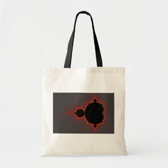 Original Mandelbrot Set - Fraktal Tragetasche (Vorne)