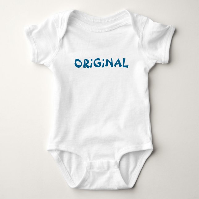 ORiGiNAL (© Mira) Baby Bodysuit Strampler (Vorderseite)