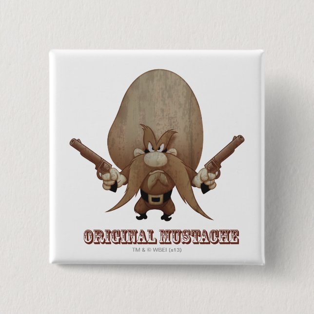 Original Mustache Button (Vorderseite)