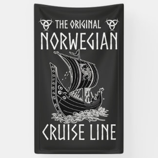 Original Norwegian Cruise Line - Nostalgische Reis Banner