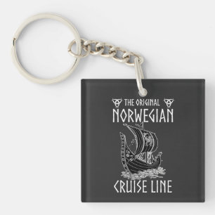 Original Norwegian Cruise Line - Nostalgische Reis Schlüsselanhänger