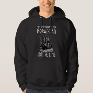 Original Norwegische Kreuzfahrtlinie - Nostalgisch Hoodie