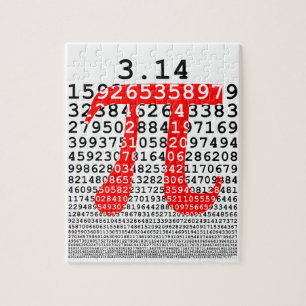 Original number pi day mathematical symbol puzzle