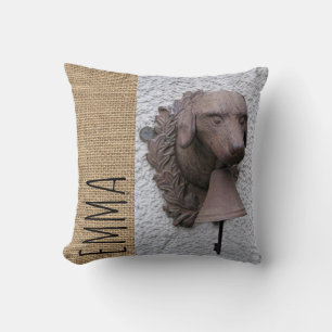 Original personalisiert Square Pillow Dog Year 201 Kissen