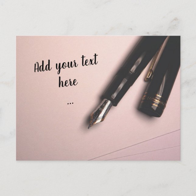 Original Personalisierte Postkarte (Vorderseite)