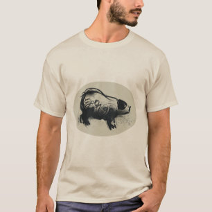 Original Pig Zeichnend 2019 Man Pastel T-Shirt
