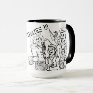 Original PIRATES-Tasse STORIES OF A SWEDISH ELF Tasse