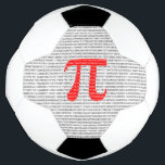Original red number pi day mathematical symbol fußball<br><div class="desc">Original red number pi day mathematical symbol</div>