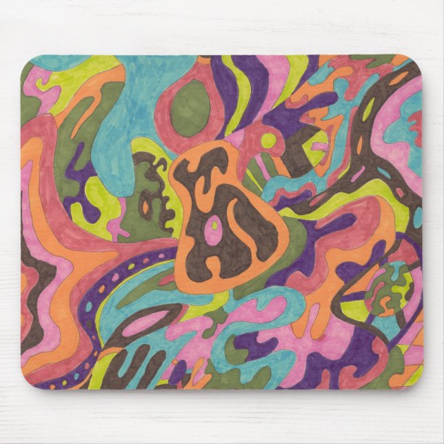 Original "Release" Abstrakt Mousepad (Vorne)