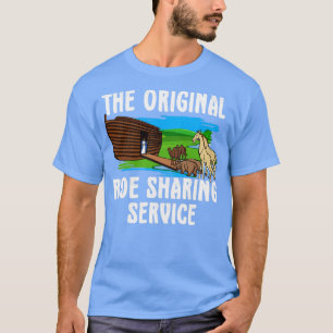 Original Ride Sharing Noah auf seinem Ark Funny Ch T-Shirt