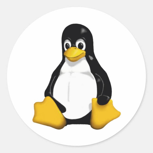 Original Runder Aufkleber (Vorderseite)