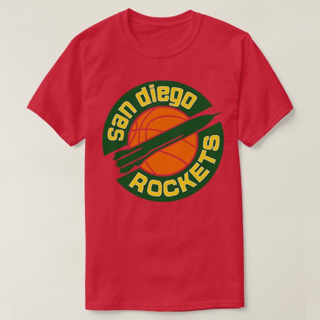 Original San Diego Rockets 1 T-Shirt (Design vorne)