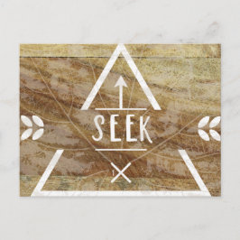 Original SEEK Collection Schatzsuche Post Card. Postkarte