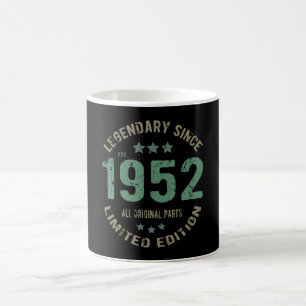 Original seit 1952 Vintage-Legende Geburtstagsgesc Kaffeetasse