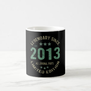 Original seit 2013 Vintage Legend Geburtstagsgesch Kaffeetasse