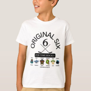 Original Six Fun Time Hockey - CaribbeanHockey T-Shirt