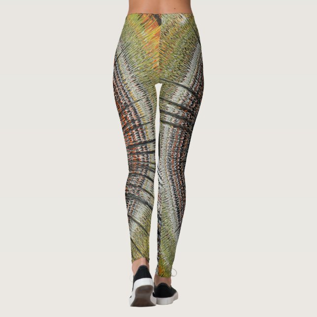 Original spin art leggings (Rückseite)