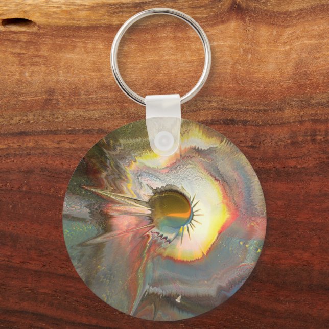 Original spin art schlüsselanhänger (Rückseite)