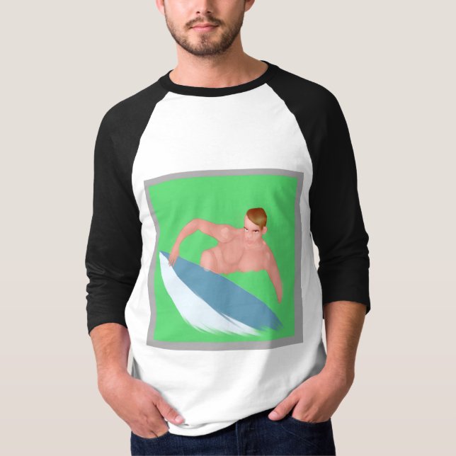 Original Surf Print Tshirt (Vorderseite)