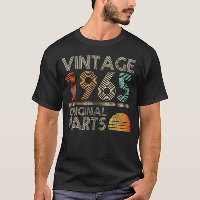 Original Teile Geburtstag 1965 57. T-Shirt (Vorderseite)