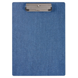 Original Textilienblau-Mode-Jeans denim Klemmbrett