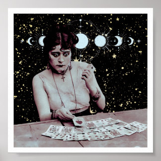 Original "The Cards Fine Art Poster Pint"