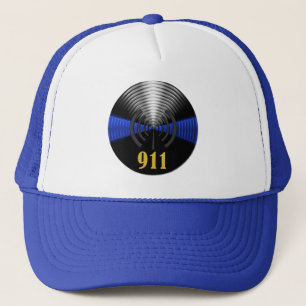Original Thin Blue Line Trennzeichen - 911 Truckerkappe