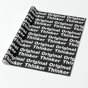 Original Thinker Geschenkpapier