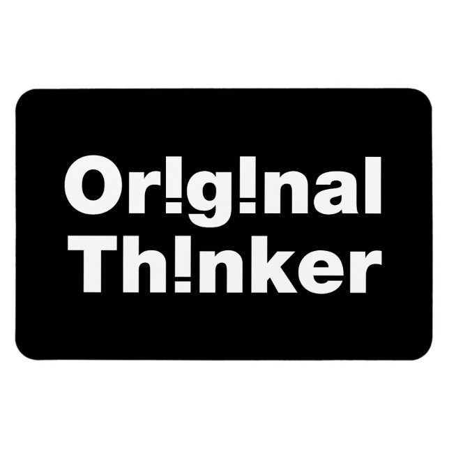 Original Thinker Magnet (Horizontal)