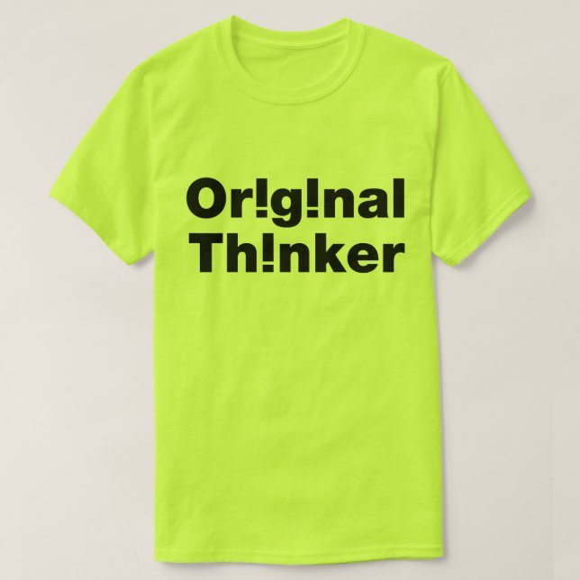 Original Thinker T-Shirt (Design vorne)