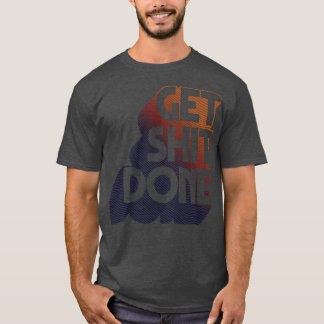 Original typografische Designkunst T-Shirt