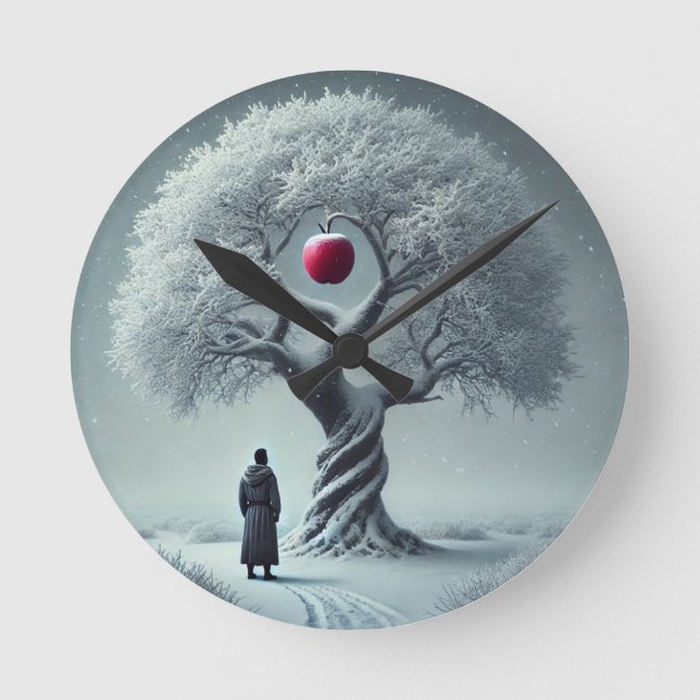 Original-Uhr Runde Wanduhr (Vorderseite)