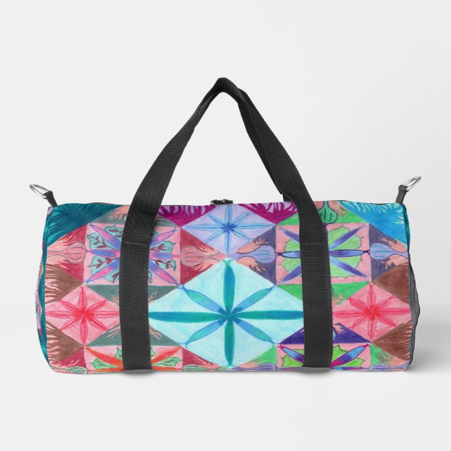 Original und C/M auf einem Doppelbeutel Duffle Bag (Vorderseite)