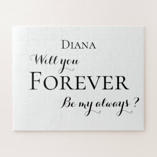 Original und romantisches Geschenk heiraten Puzzle