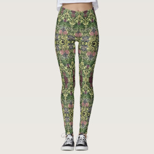 Original Viktorianisch William Morris Inspirierte  Leggings