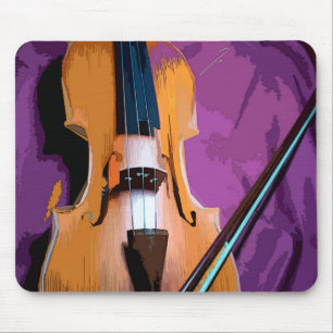 Original Vintag art mousepad - Viola