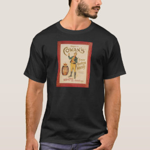 Original vintage Cowan irischer Whisky Poster T-Shirt