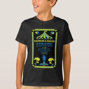 Original Vintage inspirierte Zirkuskunst T-Shirt